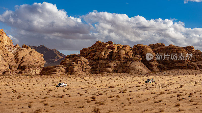 瓦西拉姆沙漠的景色