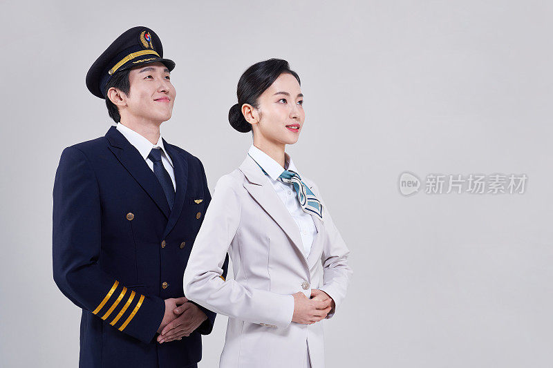 韩国，空姐，飞行员，青年，两人