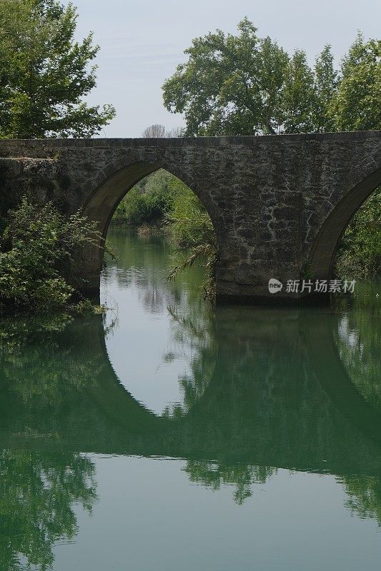 安塔利亚农村地区的历史石桥