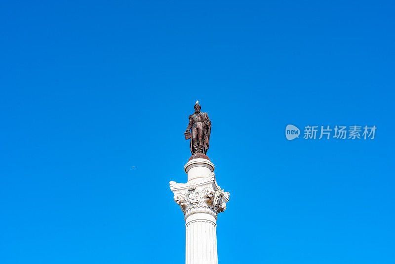 佩德罗四世纪念碑和罗西奥广场，里斯本，葡萄牙