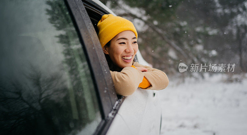 多么美丽的雪景啊