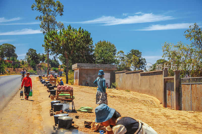 马达加斯加人民生活在贫困之中