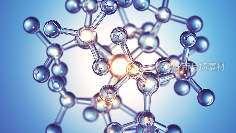 分子结构。生物技术。光的概念