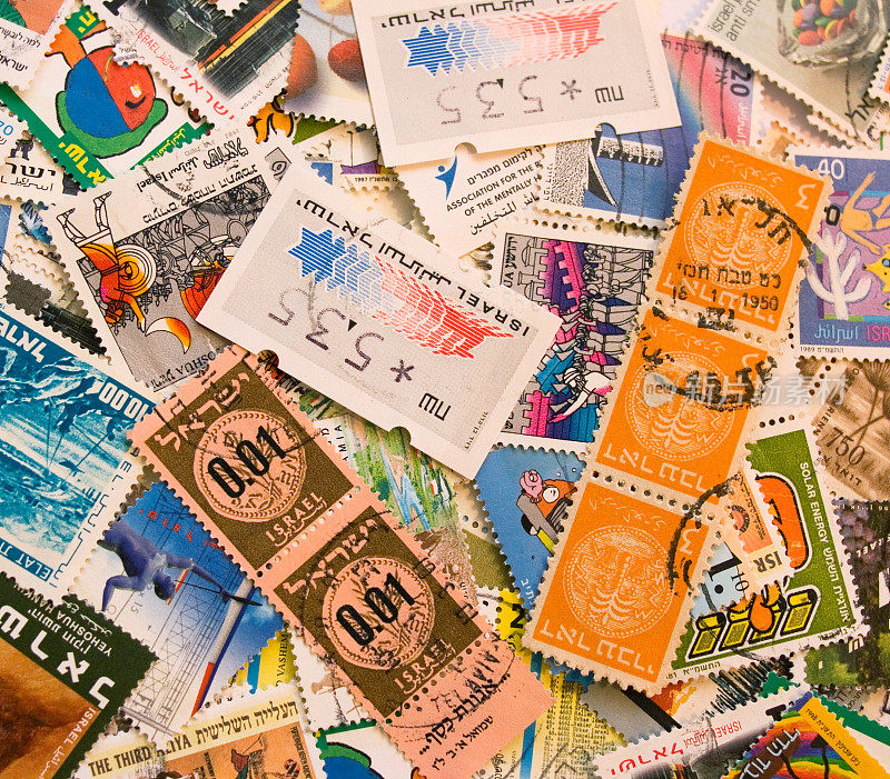 收集以色列邮票