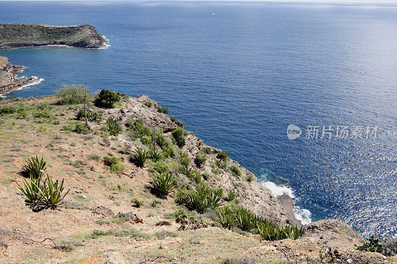 加勒比地区的风景