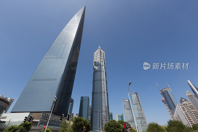 中国上海金融区
