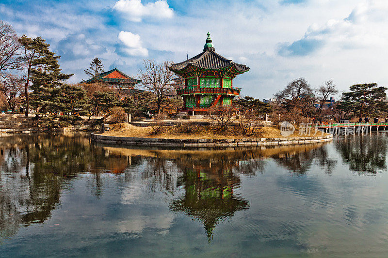 京福宫花园，首尔