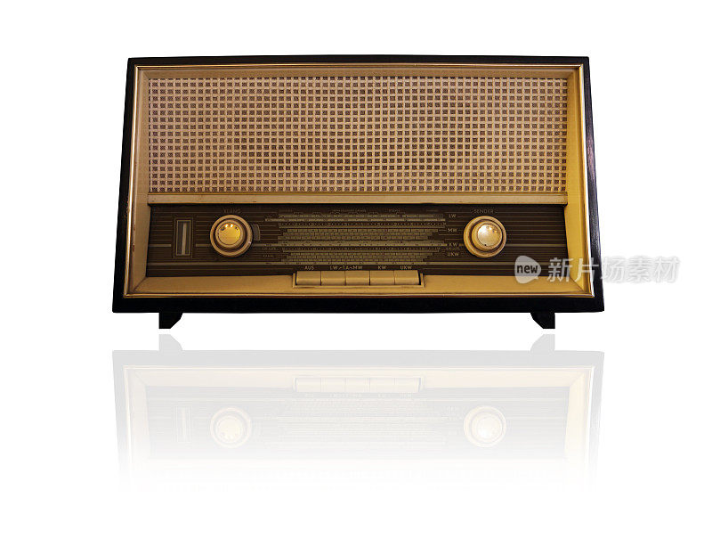 50年代的老式收音机