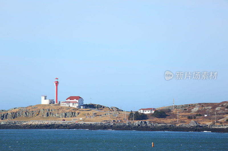 佛珠角灯塔，雅茅斯，加拿大新斯科舍省