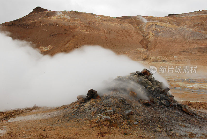 Hverarond火山领域