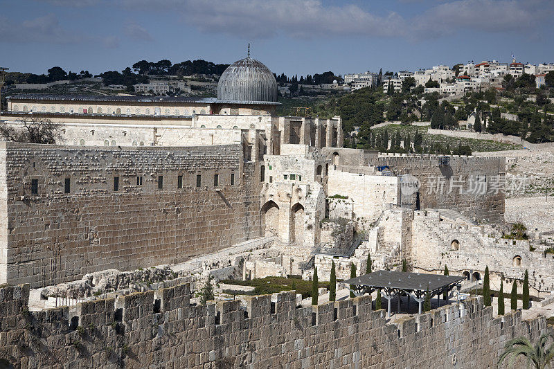 耶路撒冷老城区景观