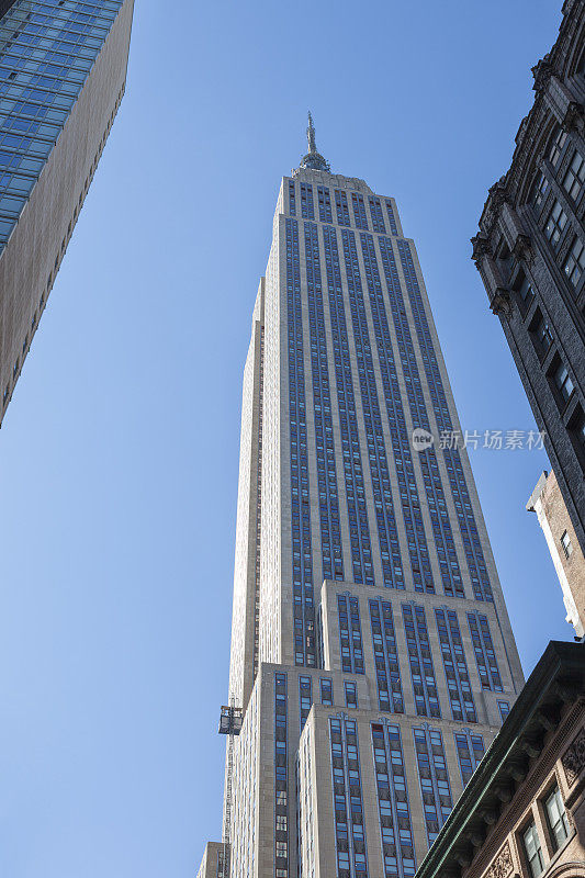 曼哈顿的建筑和帝国大厦，纽约