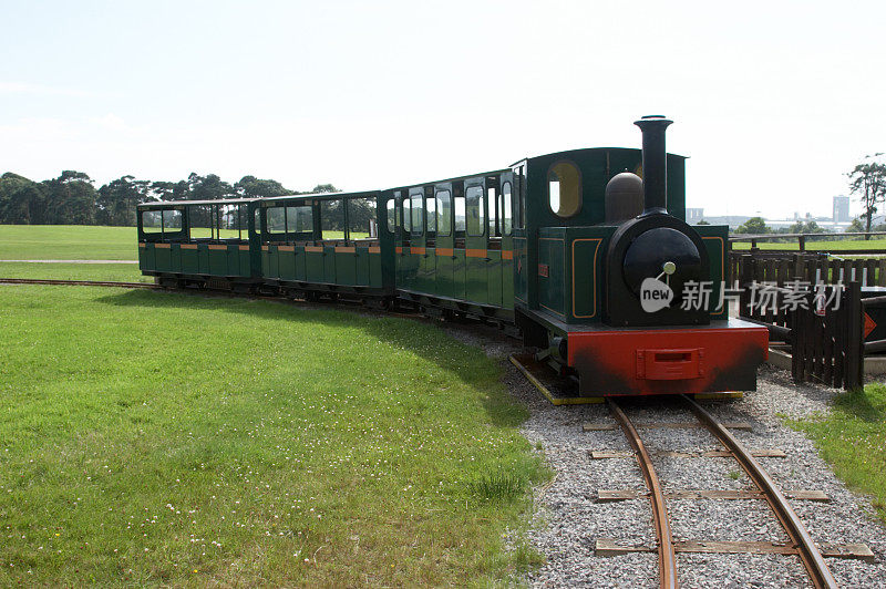 蒸汽火车和车厢