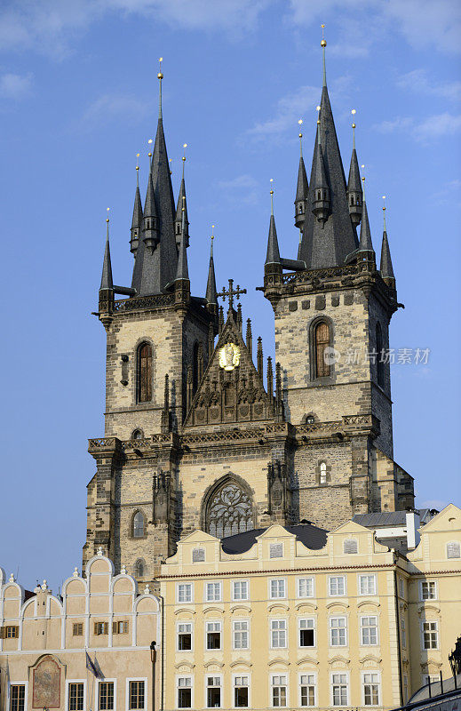 泰恩前圣母教堂，布拉格，捷克共和国