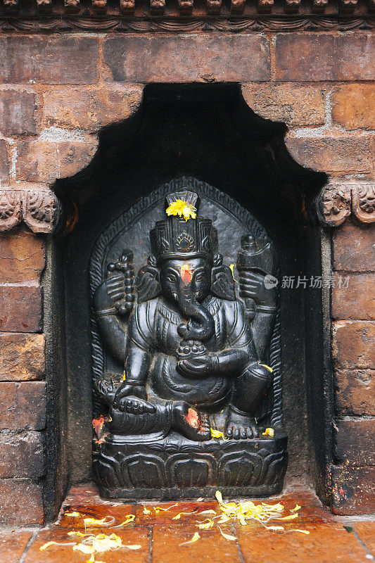 印度教神象头神的雕像