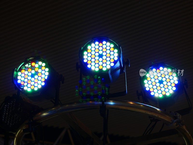 LED蓝色舞台灯