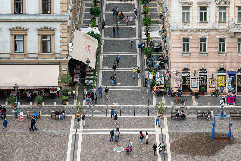 布达佩斯的街道