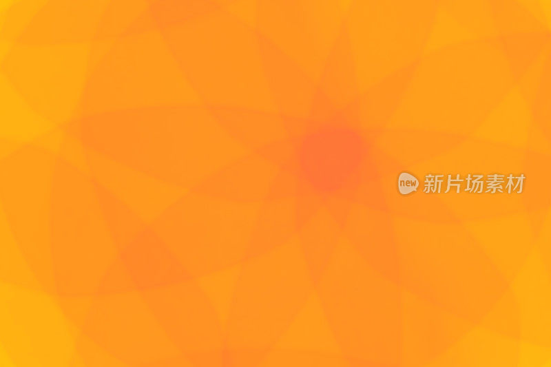 散焦灯光背景-曼荼罗形状(橙色)