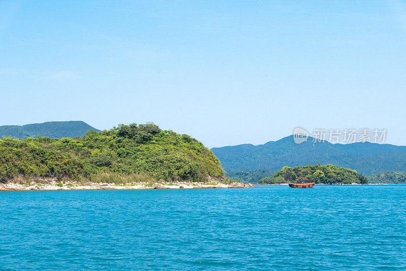 香港西贡村的尖岛