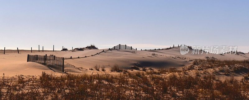 阿萨提格州立公园沙丘全景