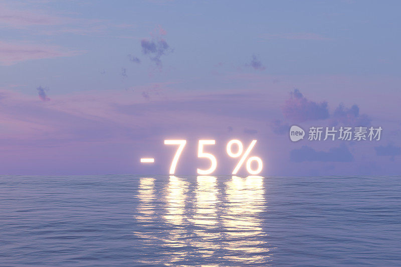 销售理念，75%在海上签约