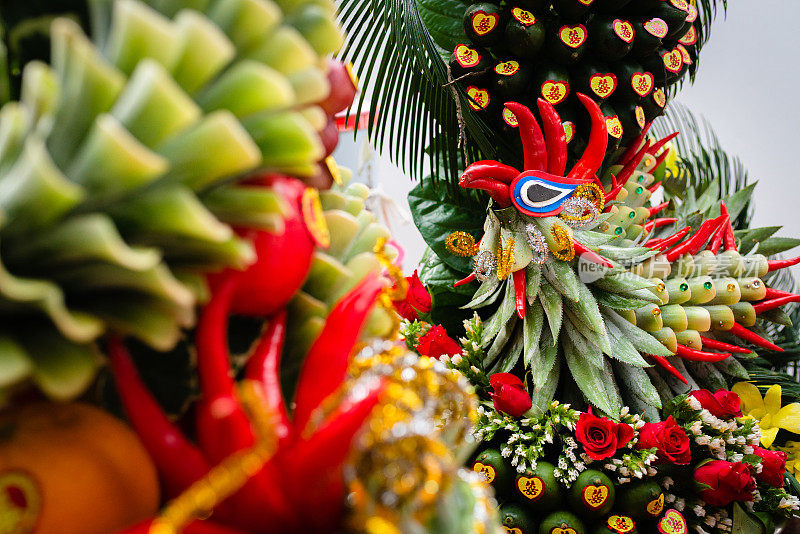 水果拼盘——越南文化中的结婚礼物