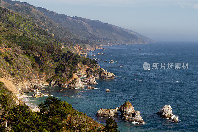 太平洋海岸线，加利福尼亚