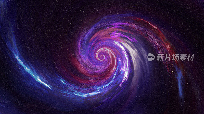 恒星龙卷风黑洞宇宙星系虫洞，平行世界，物质吸收，宇宙混沌恒星星云抽象宇宙背景