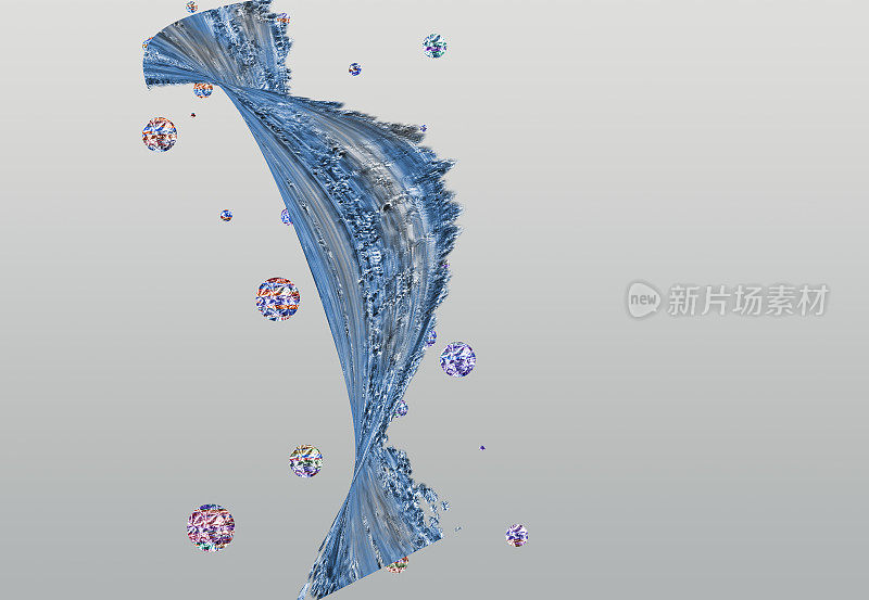 数字生成抽象形状