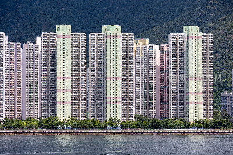 香港新界马鞍山的住宅大厦