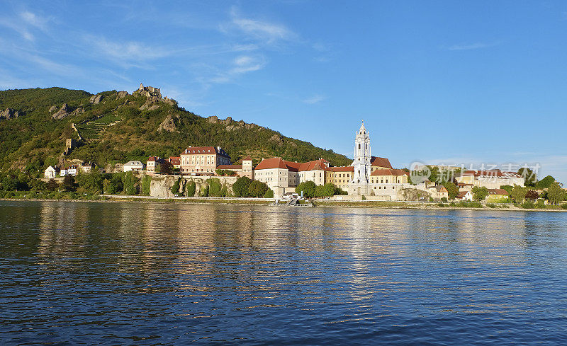 奥地利多瑙河流域著名的城市Dürnstein