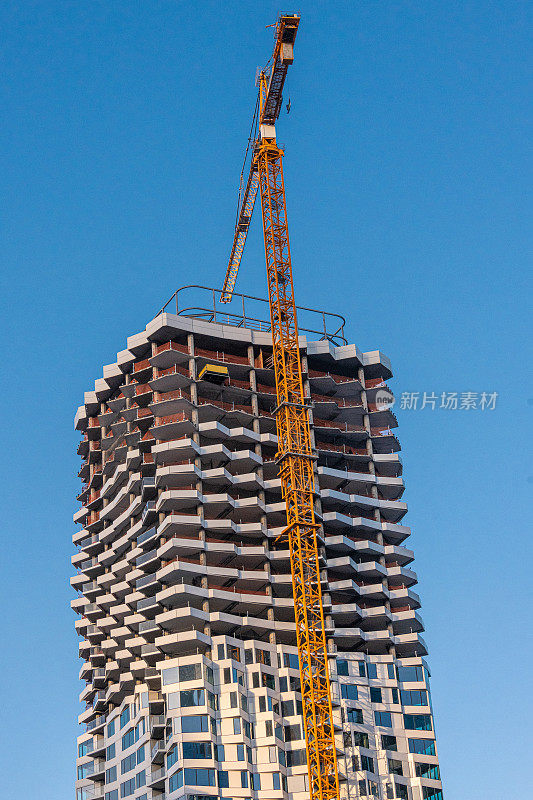 旧金山市中心的建筑