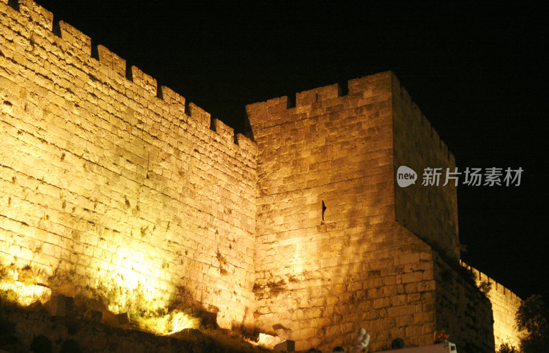 耶路撒冷的古城墙