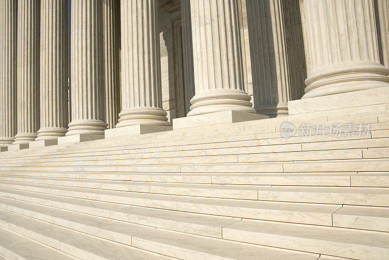 美国最高法院-台阶和圆柱