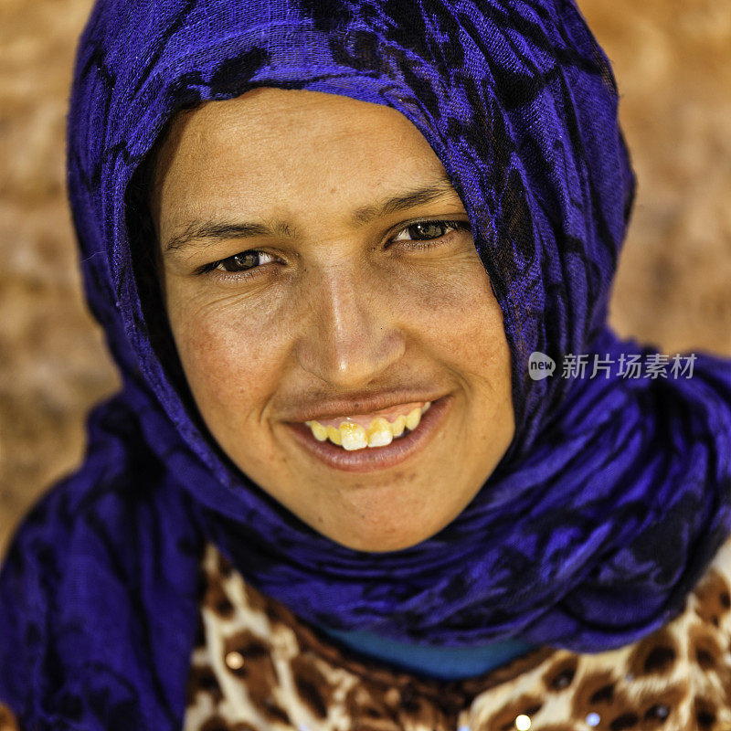 摩洛哥小女孩的肖像