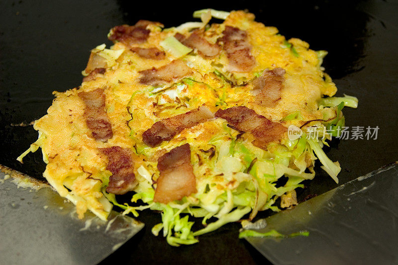 Okonomiyaki烹饪