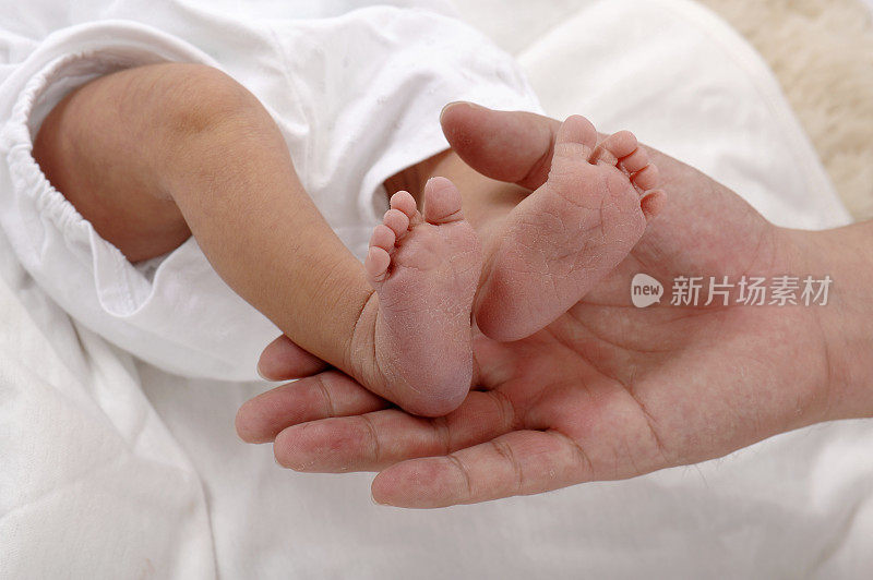 亚洲华人新生婴儿