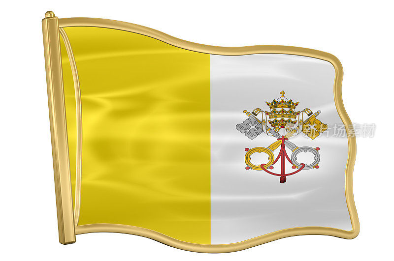 国旗徽章-梵蒂冈