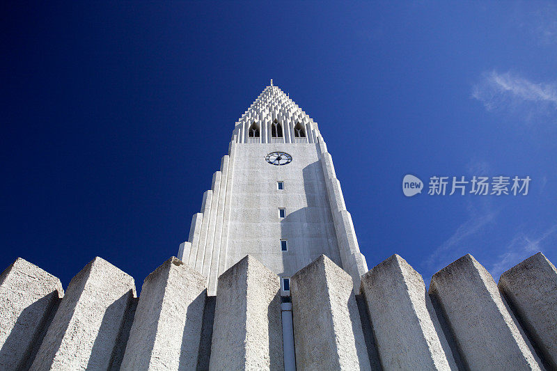 Hallgr吗?冰岛雷克雅未克mskirkja Church