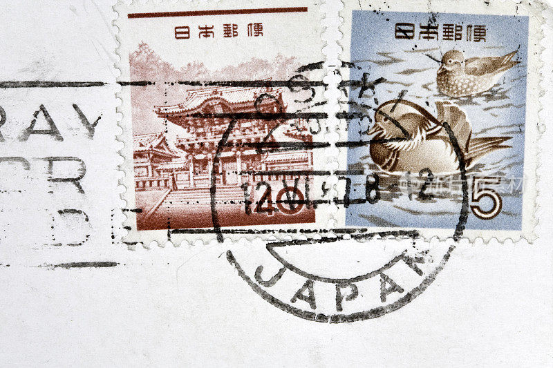 日本鸭邮票