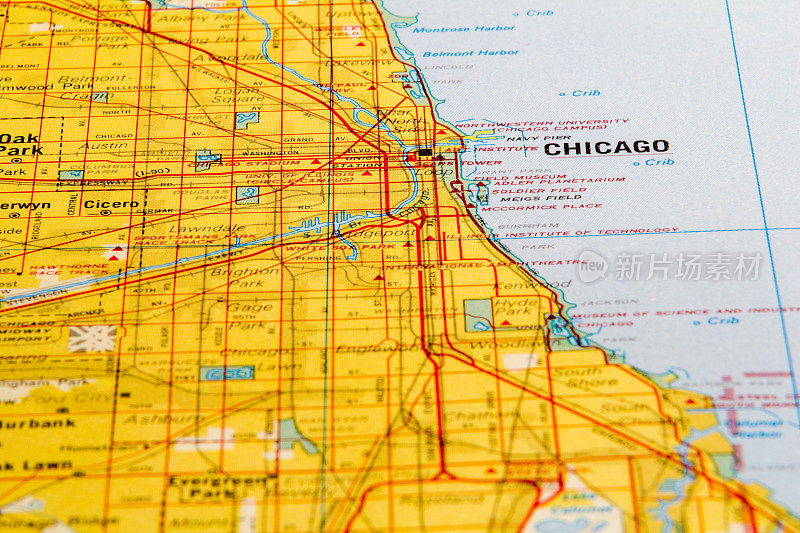 芝加哥地图