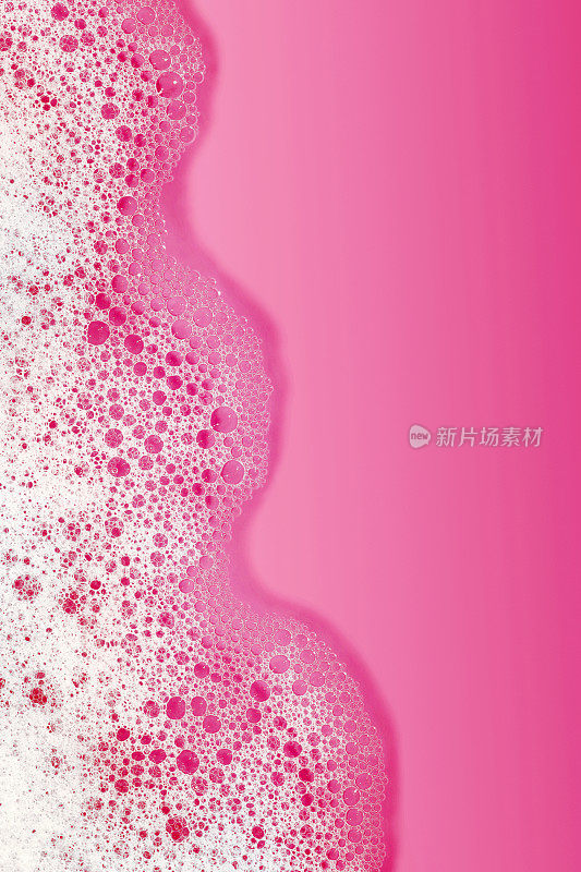 肥皂sud背景(粉红色)-高分辨率5000万像素