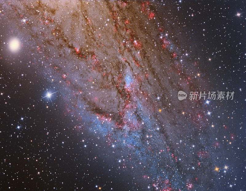 M31仙女座星系特写