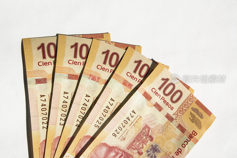 墨西哥比索100比索纸币