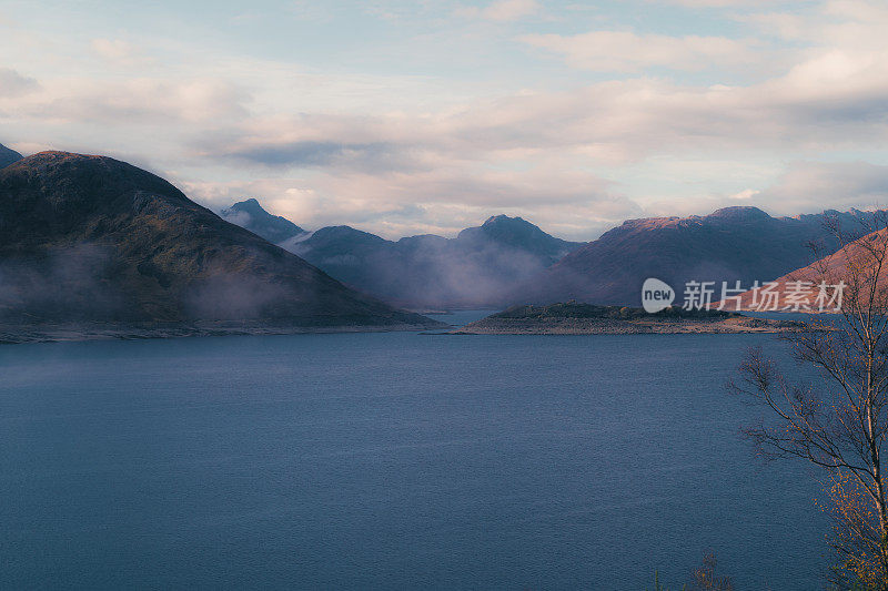 苏格兰奎希湖景观