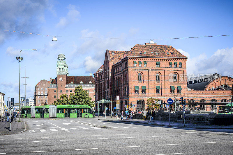 马尔默市中心和公共交通