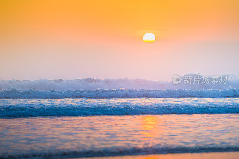 亚洲泰国南部的蓝天景观热带海滩海