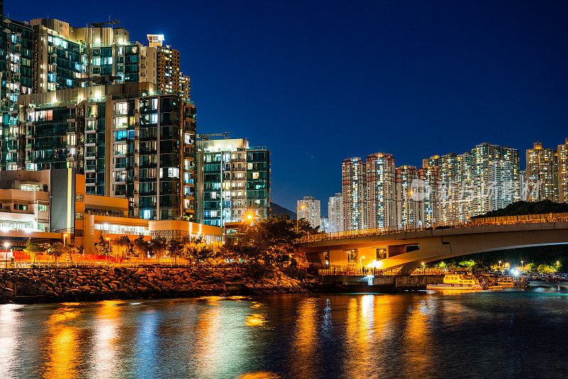 香港将军澳的高层住宅大厦