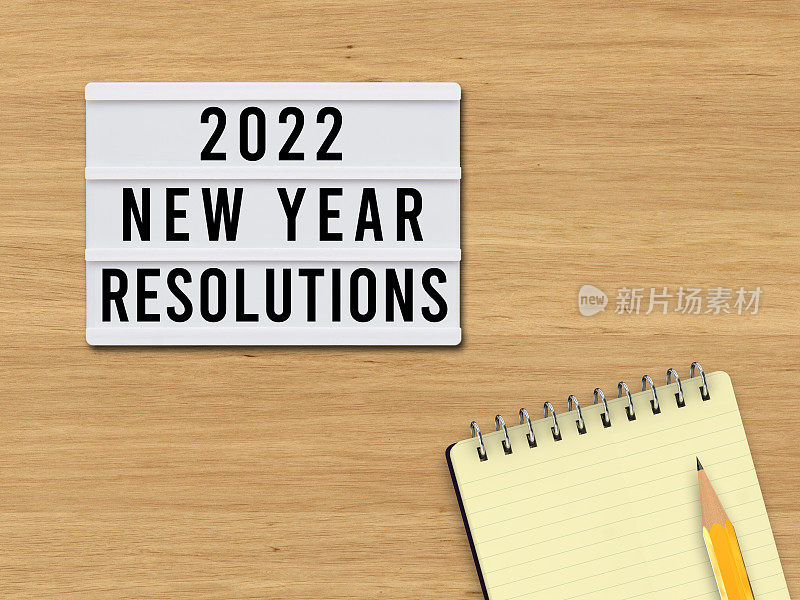 新年决议2022计划清单