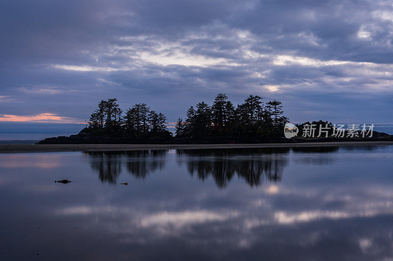 切斯特曼海滩Tofino温哥华岛。